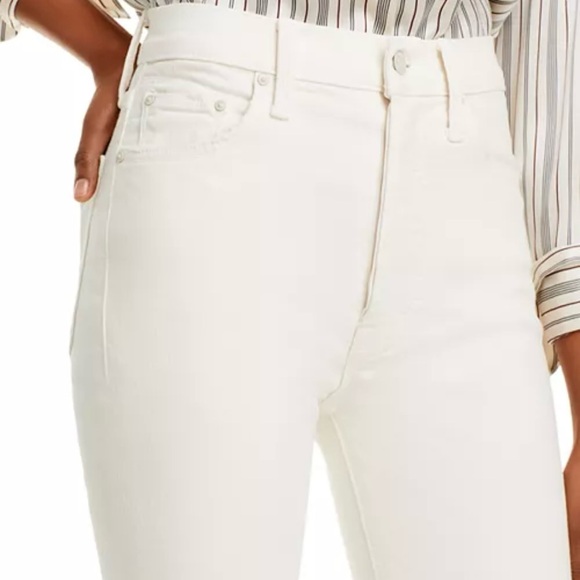 MOTHER The Tripper Ankle Jeans 30 “Cream Puffs” - Picture 15 of 16